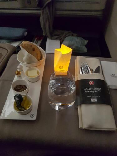 Turkish Airlines Business Class  Chicago to Istanbul TK6: ORD-IST